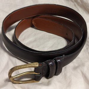 Vintage Coach 3858 Mocha Leather Belt size 36